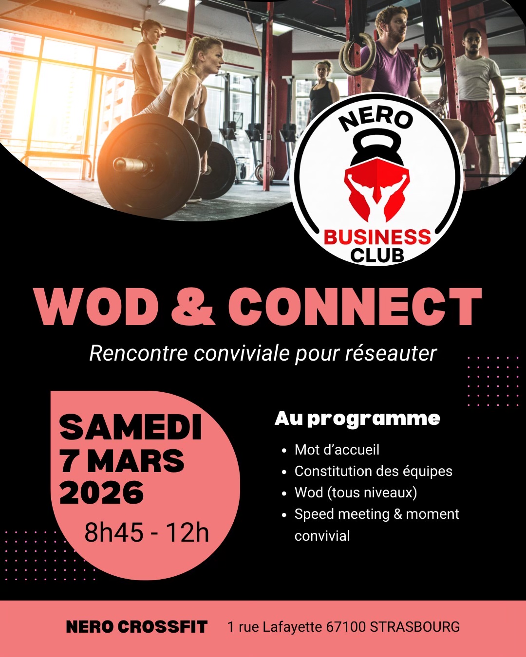 Wod & Connect – Networking & CrossFit à Strasbourg